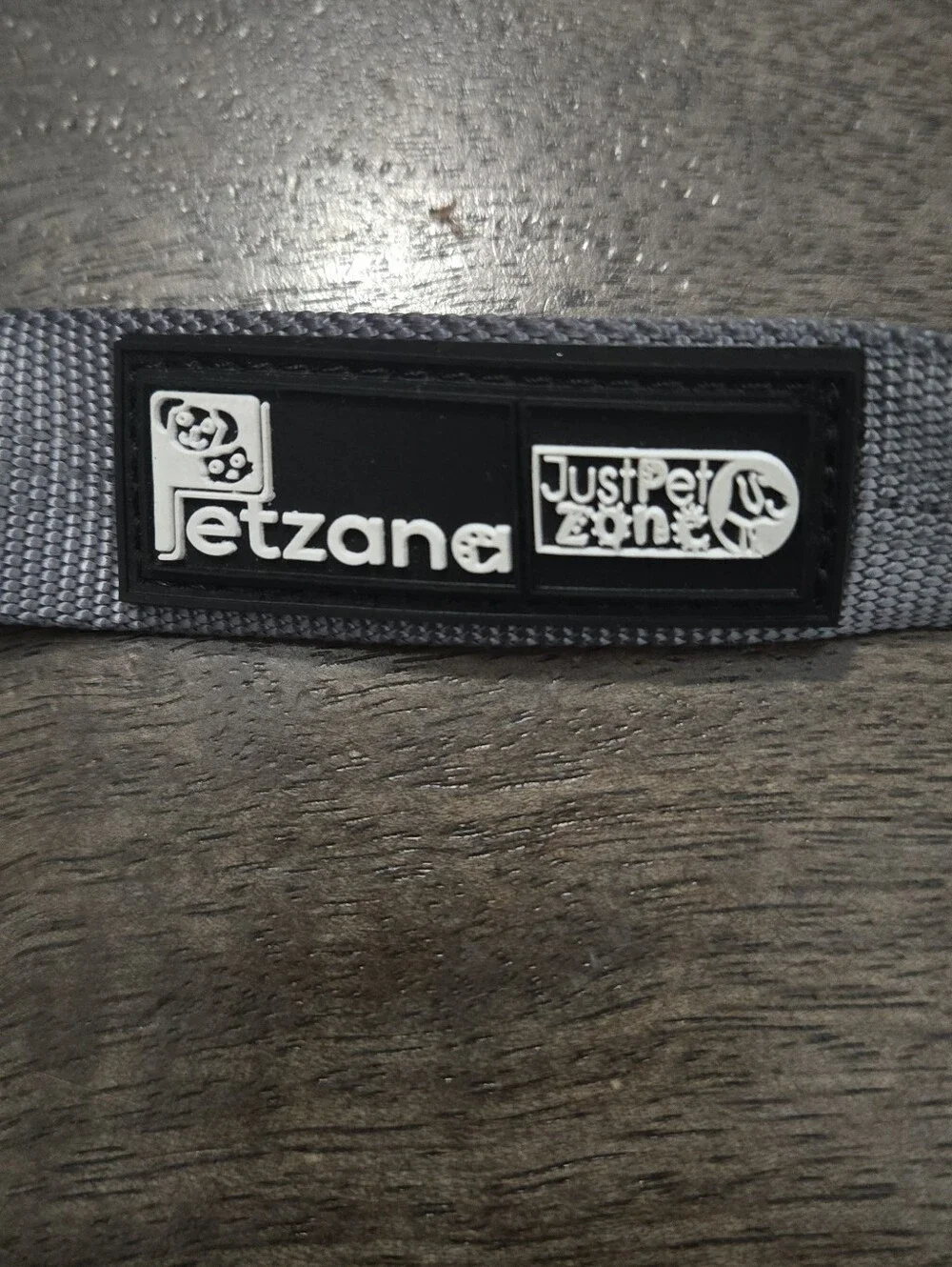 Grey Adjustable Dog Car Seat Belt Harness Anti Shock Adjustable Dog Safety SizeL